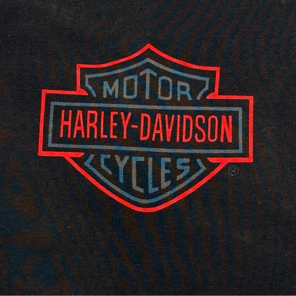 Harley-Davidson | Black and Red Helmet Cover Bag with Drawstring - Picture 7 of 12